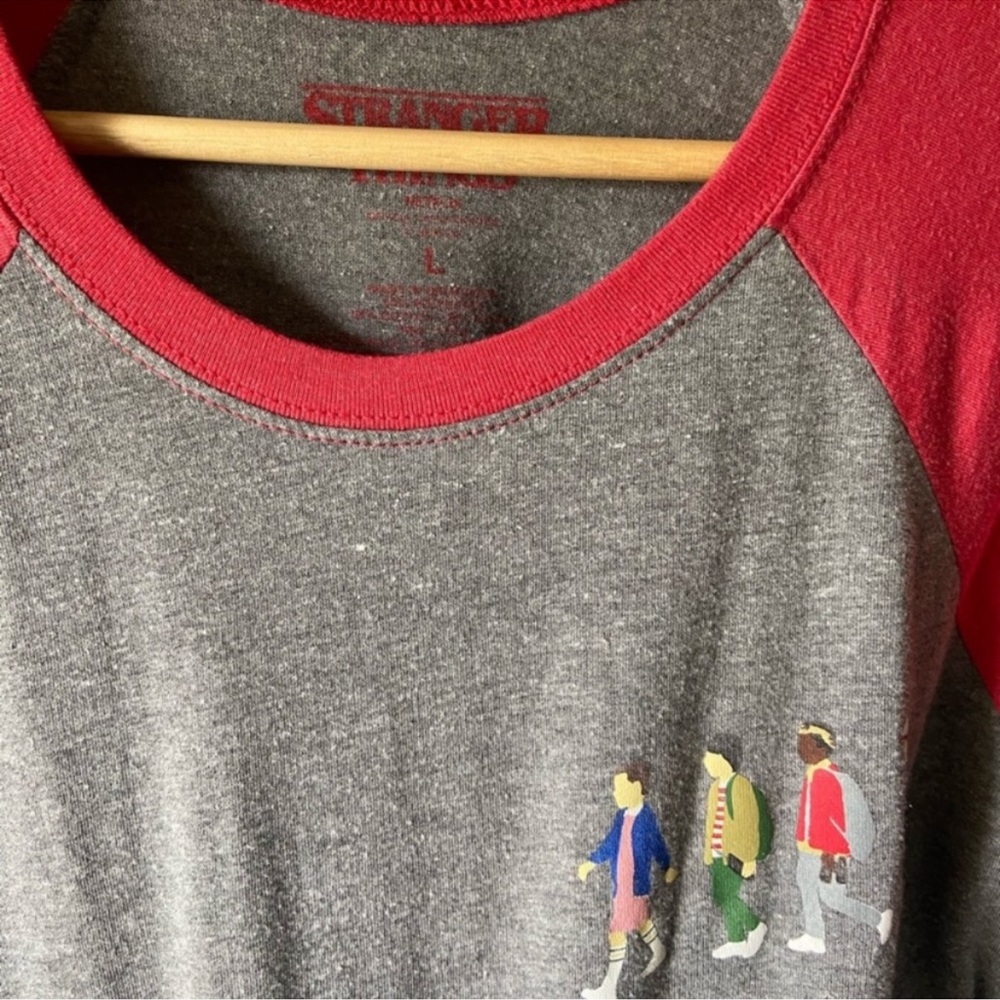 Stranger Things Base Ball Tee - Picture 2 of 3